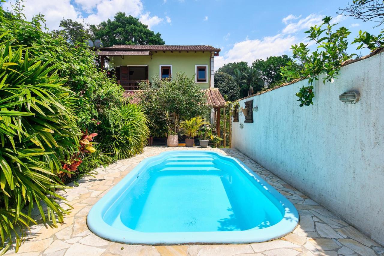 Vila Casa Petunia Com Ar E Piscina Perto Do Centro Araquari Exteriér fotografie